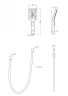Душевая стойка BelBagno LUCE LUC-VSCM-CRM
