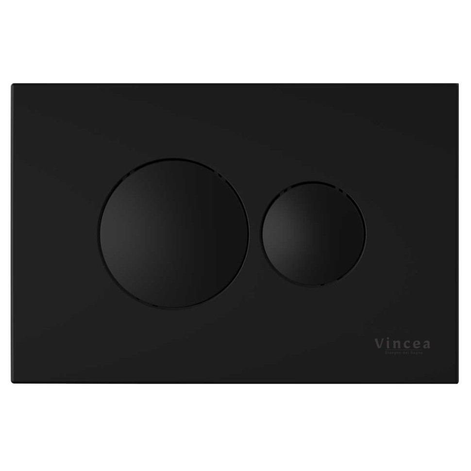 Кнопка смыва Vincea VFP-731MB, цвет матовый черный