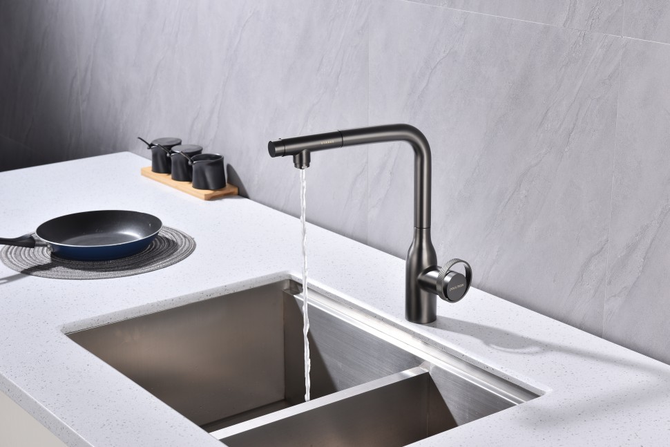 Смеситель для кухни Urban, беретта, Ur213104-B(GM), Starke-Paulmark