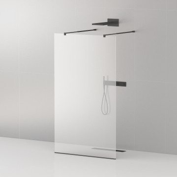 Душевая перегородка CEZARES LIBERTA-L-2-125-C-NERO