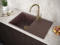 Смеситель для кухни Holstein, бронза, Ho212063-BR, Paulmark