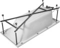 Акриловая ванна Aquanet Lotos 175x80 (с каркасом)