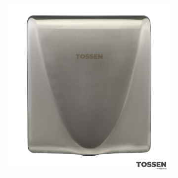 TOSSEN HSB 1013 M - сушилка для рук с бесщеточным двигателем (коллекция «Матовая сталь»)