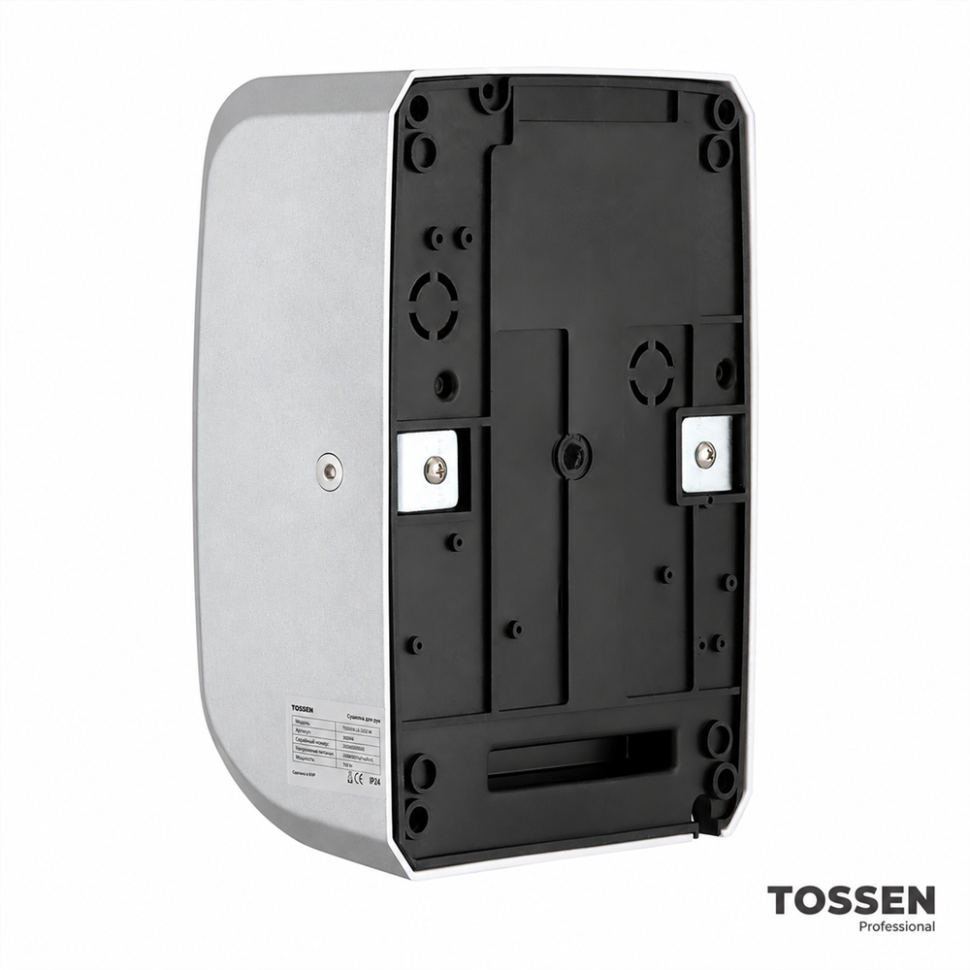 TOSSEN LS 2102 M - сушилка для рук (коллекция «Классический серый»)