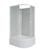 Душевая кабина Niagara Promo P100/80/40L/MT/BK (100х80х195) 4 места