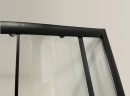 Душевой уголок Niagara Eco NG-007-14BLACK (90х90х195) низкий поддон(13см),черный,стекло мозаика,2 места