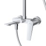 Душевая стойка со смесителем и изливом CEZARES LINER-CVD-01