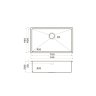 Кухонная мойка Omoikiri Taki 74-U/IF-IN нерж. сталь/нержавеющая сталь