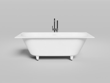 Ванна встраиваемая ORNELLA AXIS KIT 170x75 S-Stone Матовое