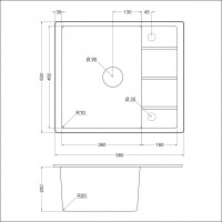 Мойка EMQ-1580.Q EMQ-1580.Q Оникс