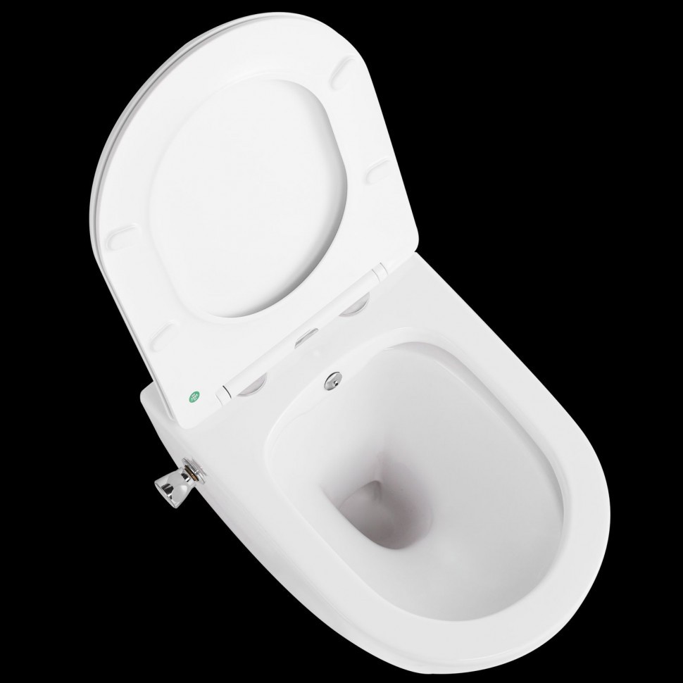 подвесной унитаз-биде ceramalux 2196-BD