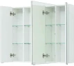 Зеркальный шкаф Aquanet Алвита New 100 Белый матовый