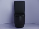 Напольный пристенный унитаз Metropol Rimless CN4001MB