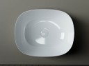 Умывальник чаша накладная овальная Element 460x350x155мм