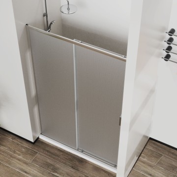 Душевая дверь Сити (City) VDS-5CT100MT, 1000, хром, стекло текстурное