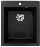Кухонная мойка из искусственного камня Uperwood Симпл (Simple) UPD-303-344, ультра-черная