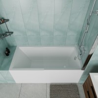 Ванна акриловая Vincea VBT-2G150-LG с ножками 1500*700*470, пристенная, цвет белый