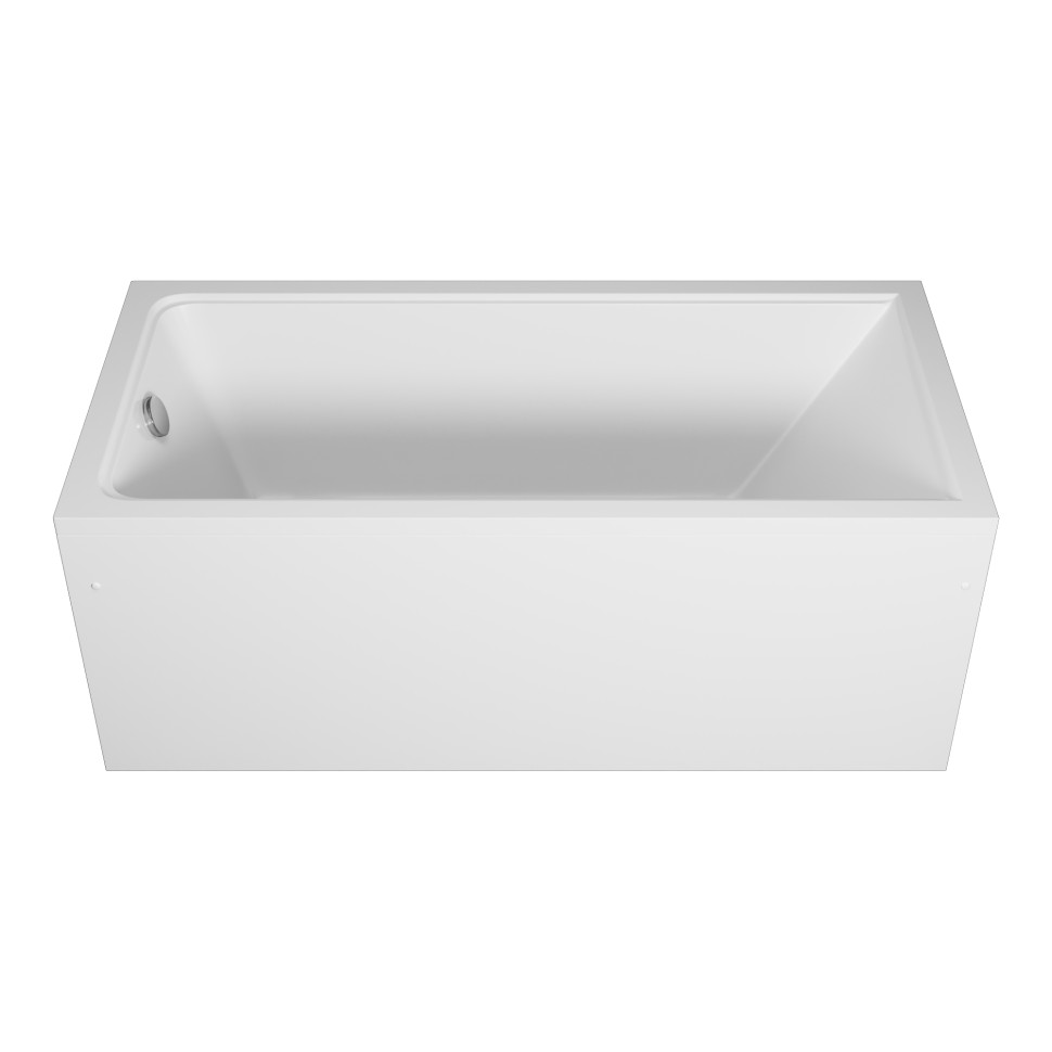 Ванна акриловая Vincea VBT-2G150-LG с ножками 1500*700*470, пристенная, цвет белый