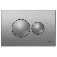 Кнопка смыва Vincea VFP-731MG, цвет матовый серый