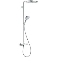 Душевая система Hansgrohe Raindance Select S хром, белый (27133400)