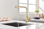 Смеситель для кухни Urban, золото, Ur213104-G, Starke-Paulmark