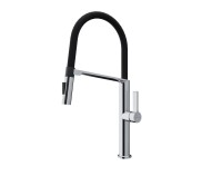 Смеситель для кухни Barrel, брашированная сталь, Ba214029-BS, Paulmark