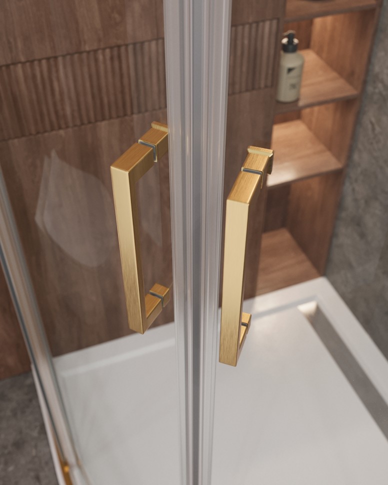 Душевой уголок CEZARES MOLVENO-R-2-90-C-BORO-IV