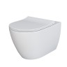 Унитаз Queen 113T20001R (570*360*400) БЕЛЫЙ подвесной БЕЗОБОДКОВЫЙ, 1 место