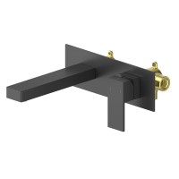 Смеситель для раковины встроенный Timo Selene 2071/03SM черный