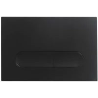 Кнопка смыва Veconi FLUSH V3, чёрный матовый