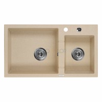 Гранитная мойка, 2-чаши