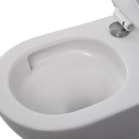 Чаша подвесного безободкового унитаза Belbagno со смывом TORNADO BelBagno AMANDA-TOR BB051CH-TOR-FC
