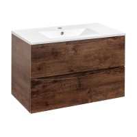 База под керамическую раковину Mia 900 подвесная, 2 выкатных ящика soft close, R.Wood