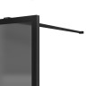Душевая перегородка Walk-In VSW-1HP900GFB, 900*2000, черный матовый, стекло матовое тонированное