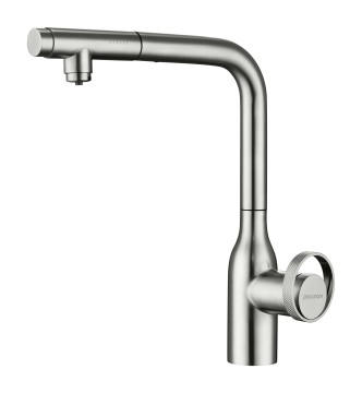 Смеситель для кухни Urban, никель, Ur213104-NI(BS), Starke-Paulmark