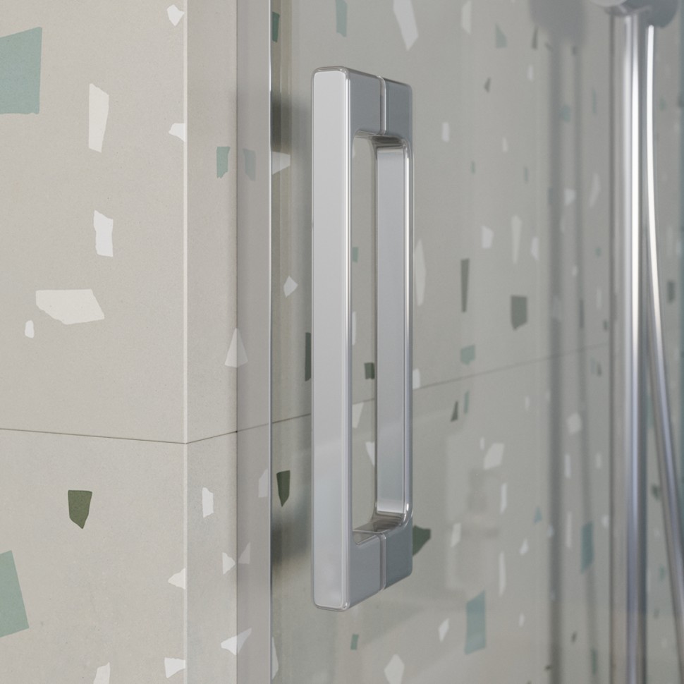 Душевая шторка на ванну CEZARES TANDEM-SOFT-VF-2-180/145-C-Cr-IV