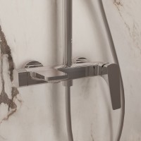 Душевая стойка Puro VSFS-5P1CH с изливом, хром