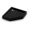Душевой поддон Veconi Tezeo acrylic TZ-53B, 900x900x150, акрил, черный