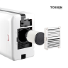 TOSSEN HSD 1310 PW - погружная сушилка для рук (коллекция «Классический белый»)  