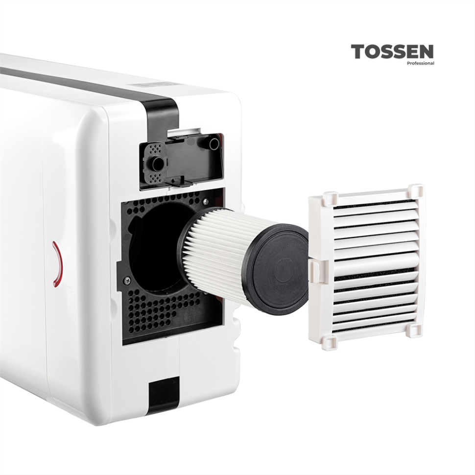 TOSSEN HSD 1310 PW - погружная сушилка для рук (коллекция «Классический белый»)  