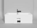 Ванна встраиваемая ORLANDA AXIS 190x80 покраска по RAL полностью S-Stone Матовое