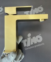 Смеситель для раковины Timo Selene 2061/17F золото матовое