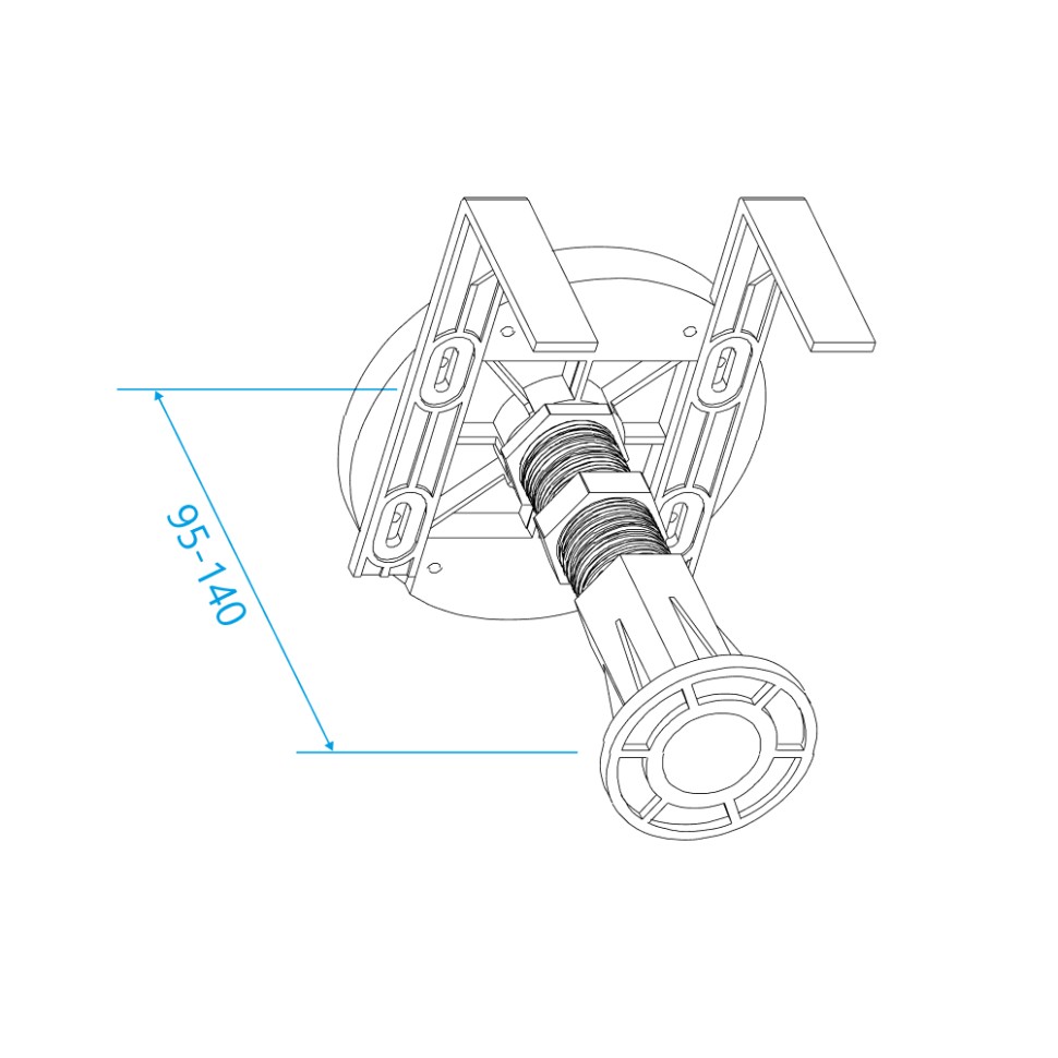 Крепеж к экрану RGW NG-01 (B)