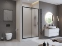 Душевая дверь BelBagno UNO-195-BF-1-120-P-NERO