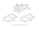 Мойка нерж. сталь NEXT-MULTI SINK 58-L UNI, PM785845-L-GM, вороненая сталь, 580х450мм, Paulmark
