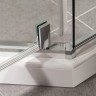 Душевой уголок Slim-U VSP-2SU900CL, 900*900, хром, стекло прозрачное