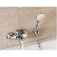Смеситель для ванны, для душа Kludi Pure&amp;Solid хром 346810575