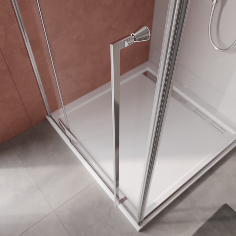 Душевой уголок Cezares LINER-AH-1-120/90-C-Cr-R