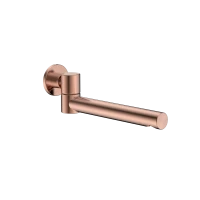 AQM8303BC Излив встраиваемый поворотный, медь шлифованная