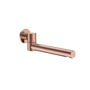 AQM8303BC Излив встраиваемый поворотный, медь шлифованная